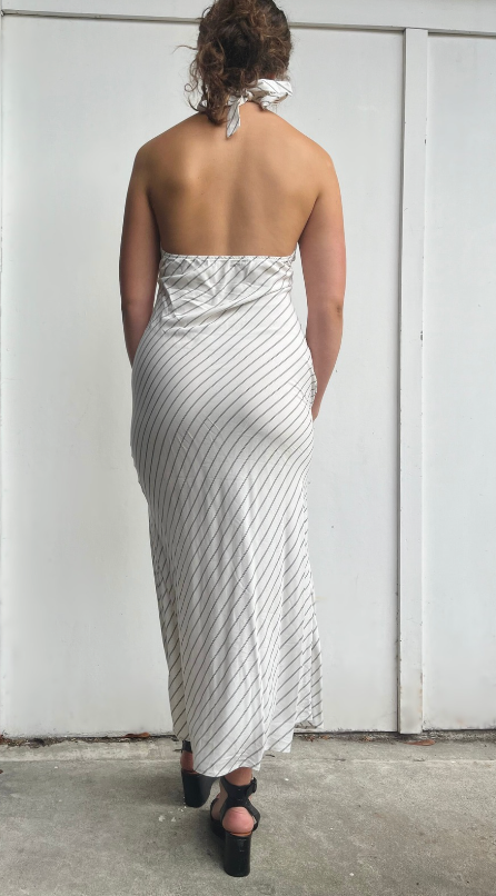 Halter Maxi - Striped