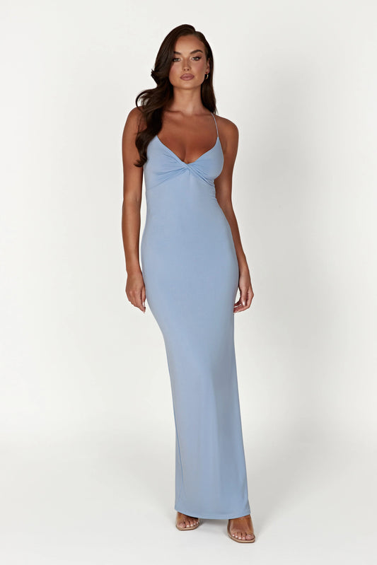 Sinead Twist Maxi - Powder Blue